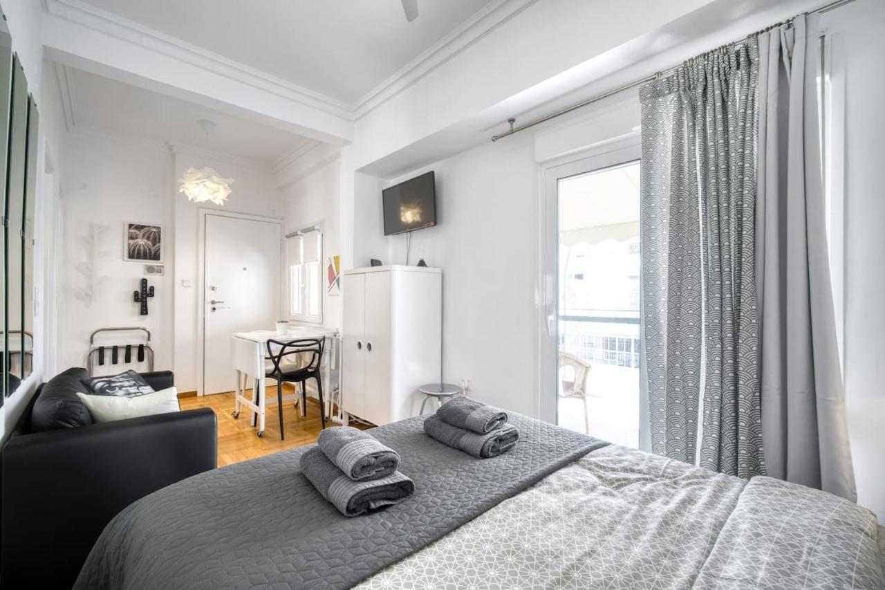 The Cactus Apartment With Large Sunny Balcony アテネ エクステリア 写真