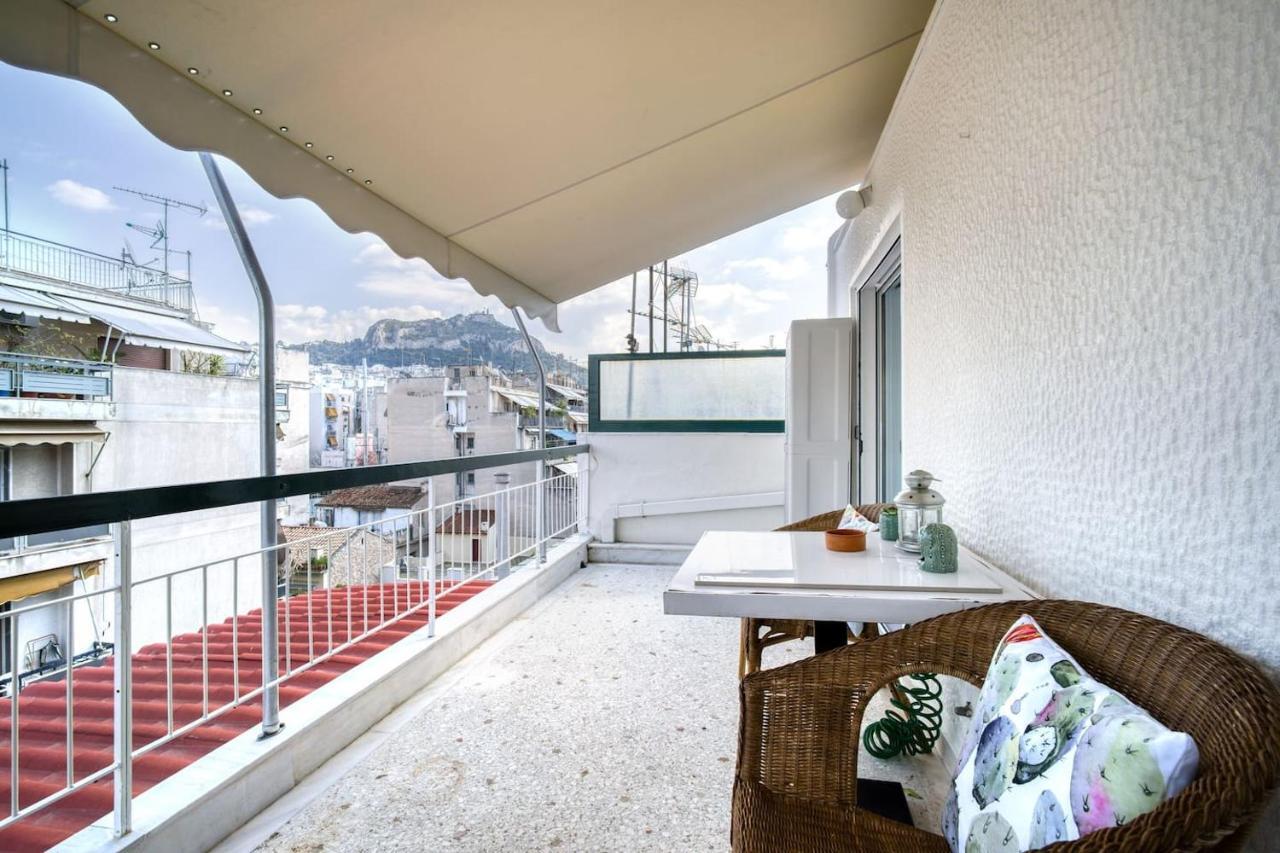 The Cactus Apartment With Large Sunny Balcony アテネ エクステリア 写真
