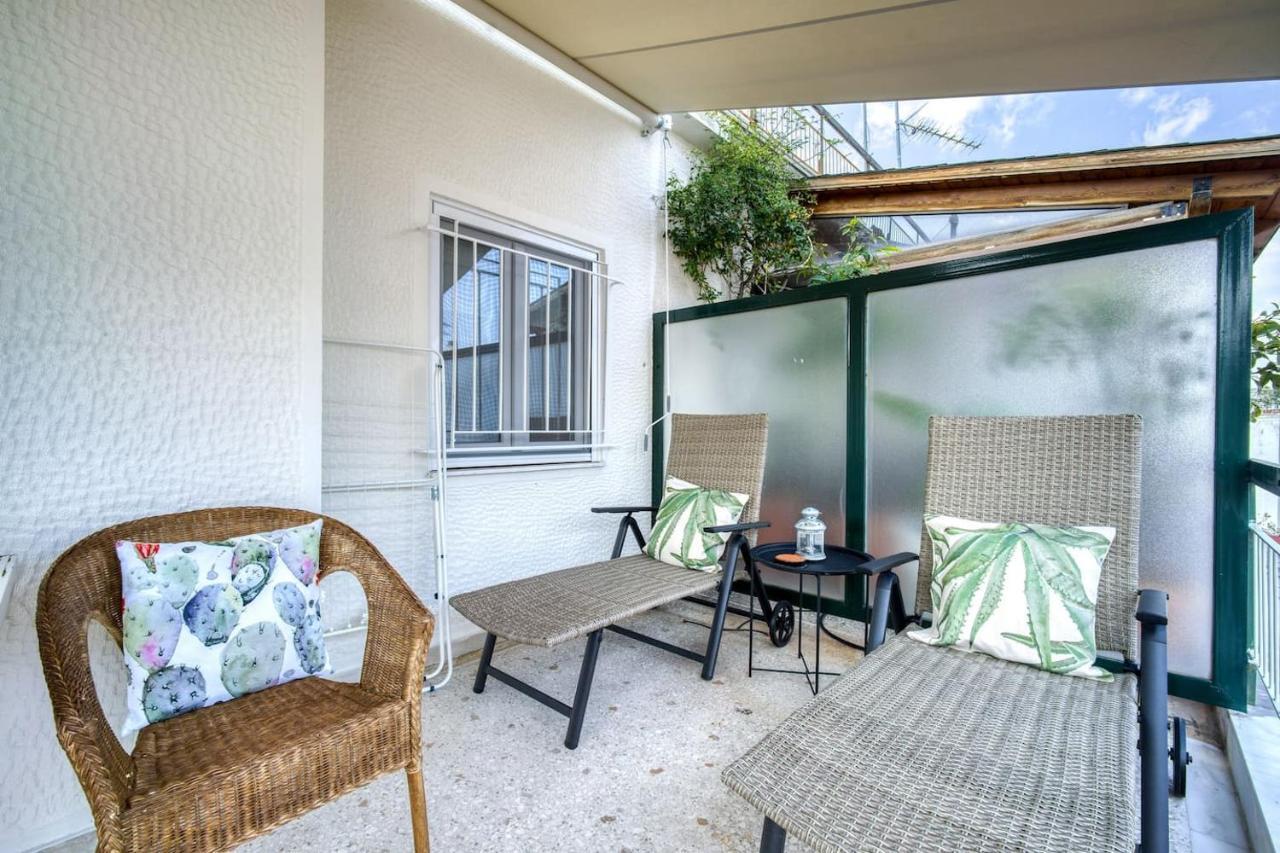 The Cactus Apartment With Large Sunny Balcony アテネ エクステリア 写真
